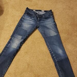 - Adriano Goldsmith Steve ankle patched jeans size 25